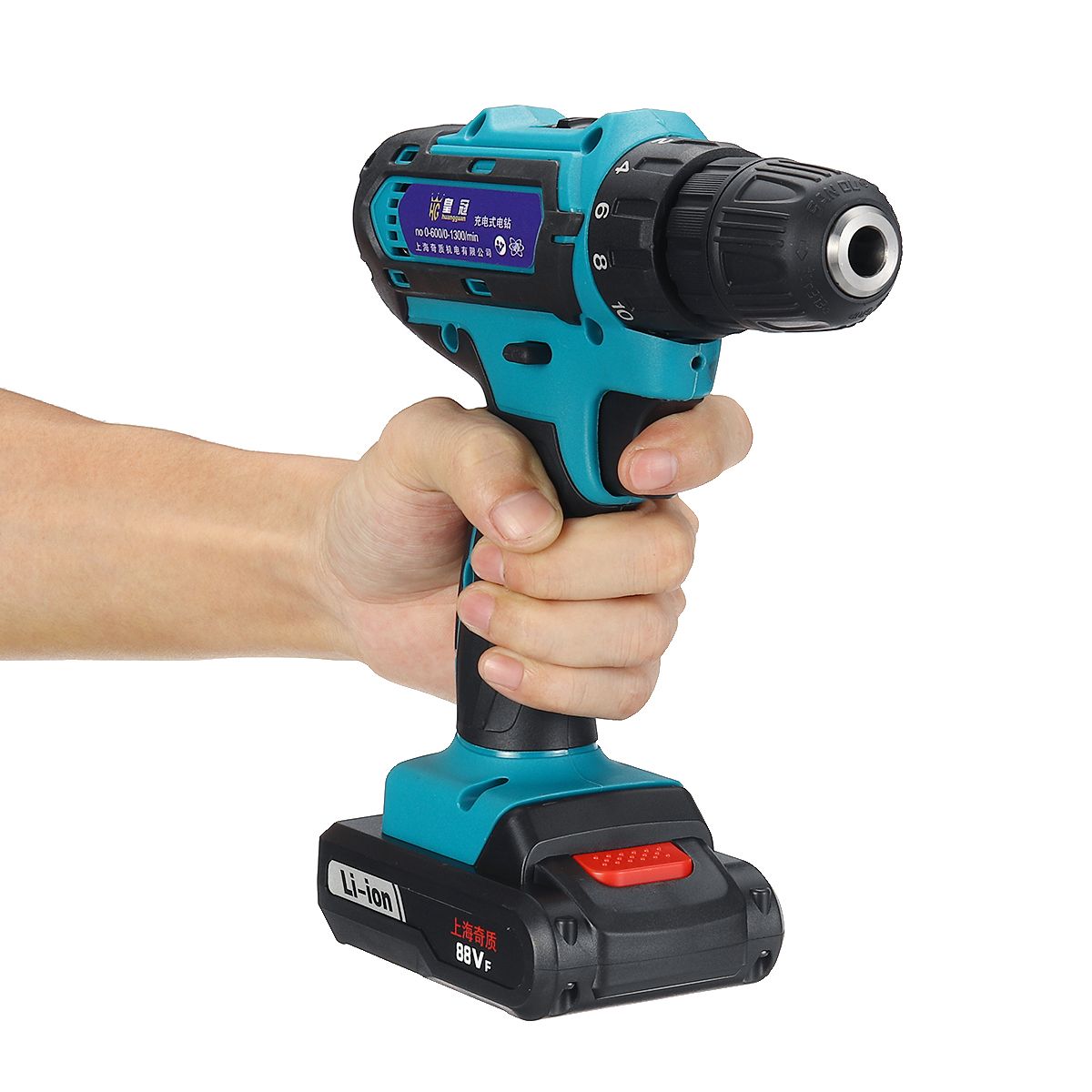 Drillpro-88VF-Cordless-Electric-Drill-Rechargeable-Screwdriver-181-Torque-W-2-Li-ion-Battery-1568759