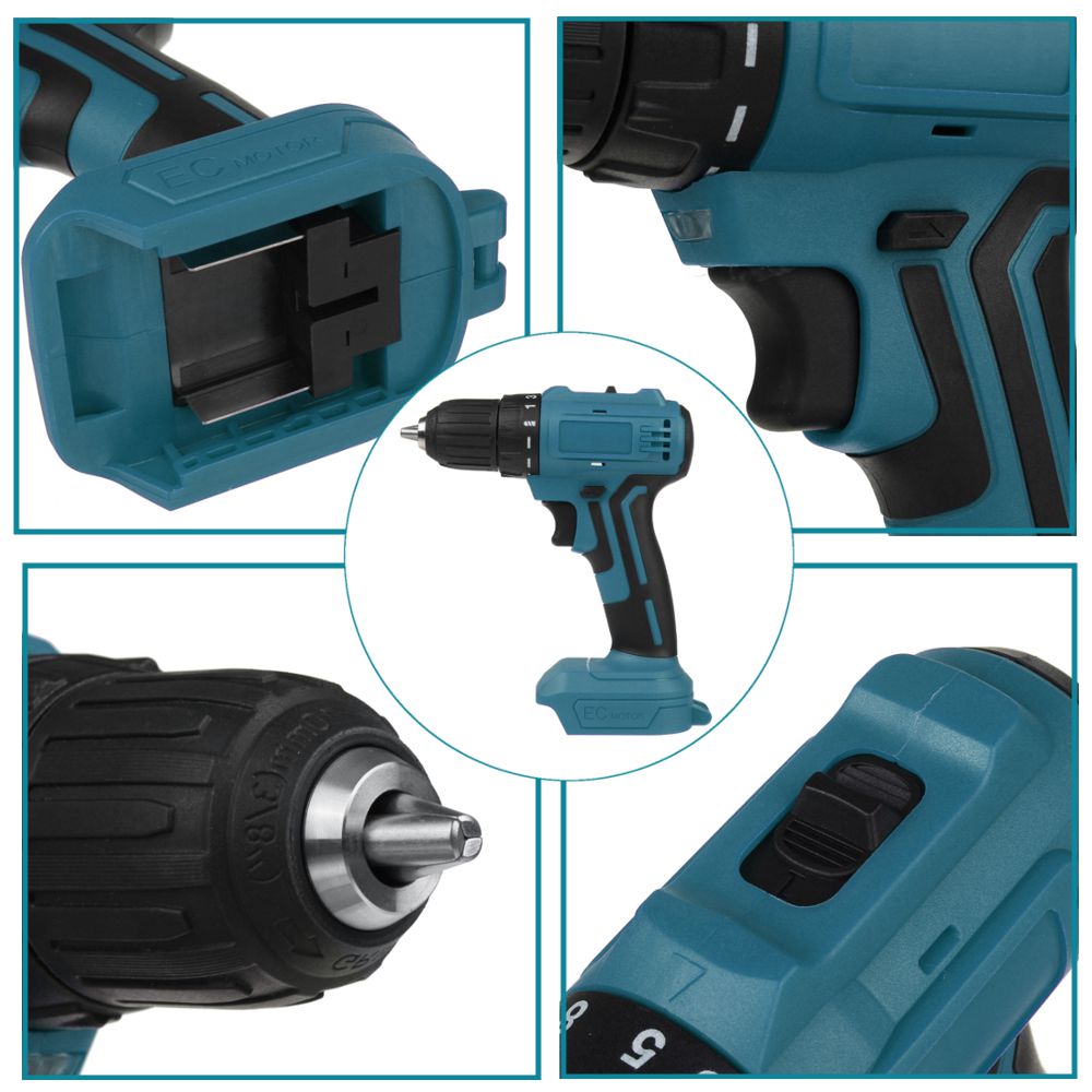 Dual-Speed-Brushless-Electric-Drill-1013mm-Chuck-Rechargeable-Electric-Screwdriver-for-Makita-18V-Ba-1758443