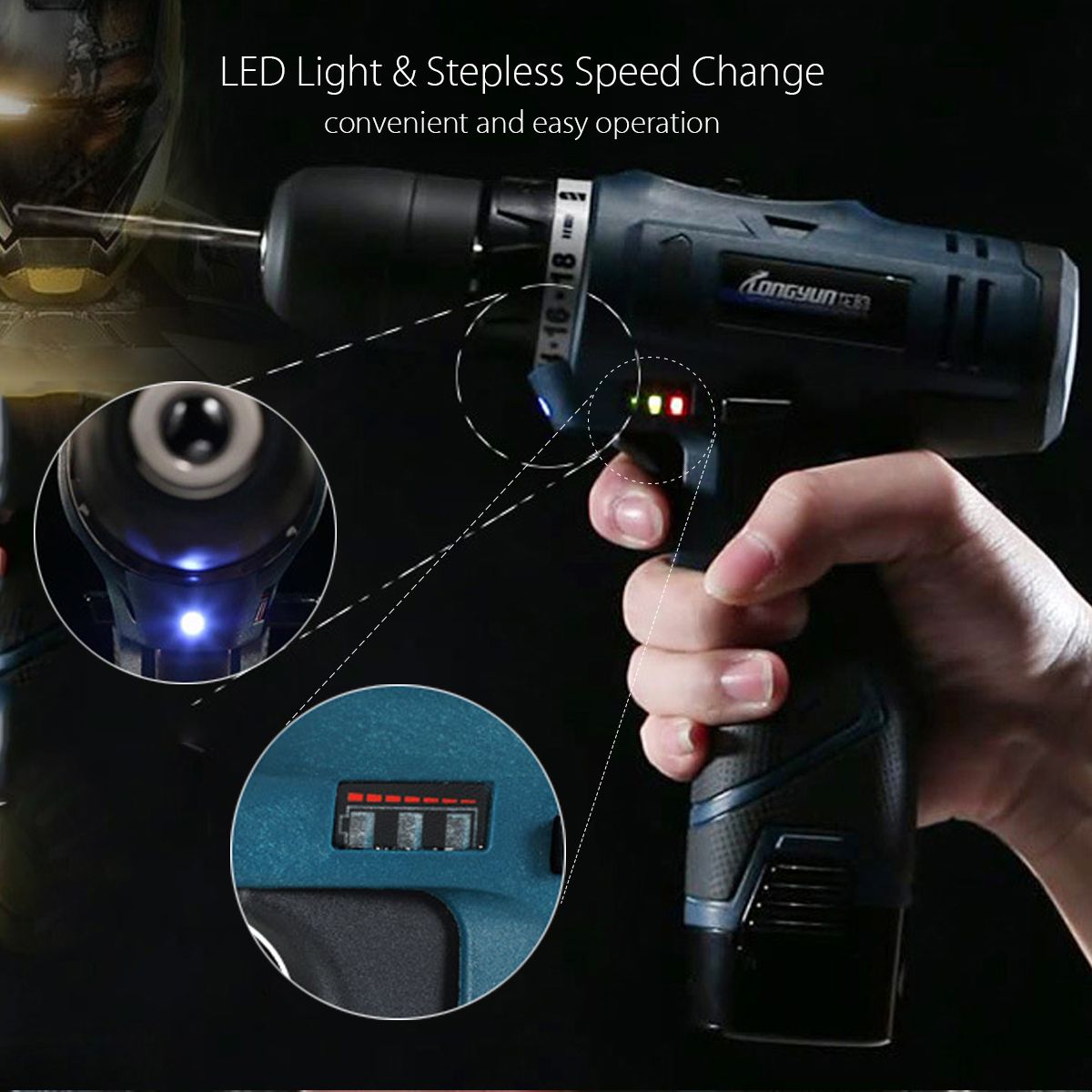 Lomvum-12V-Li-Ion-Cordless-Electric-Hammer-Drill-Driver-Hand-Kit-2-Speed-Adjustable-LED-1242816
