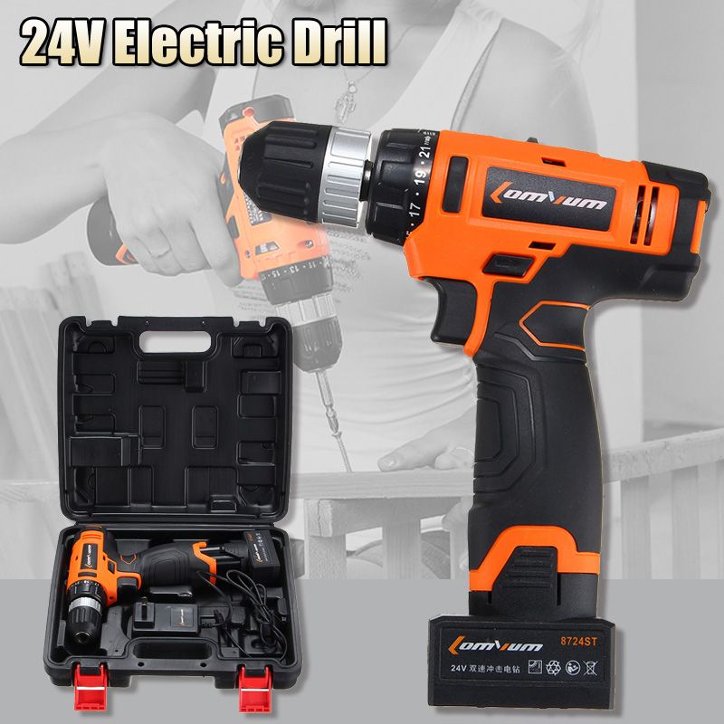 Lomvum-8724S-24V-Electric-Drill-Power-Drill-5060Hz-Two-Speed-Power-Drills-Tool-1130251