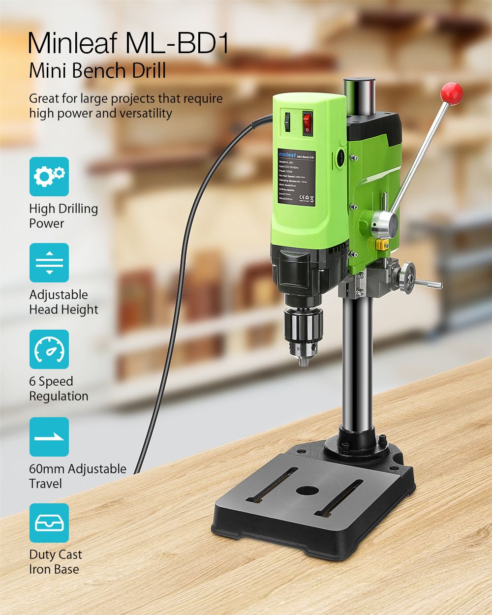 Minleaf-ML-BD1-Bench-Drill-Stand-1050W-Mini-Electric-Bench-Drilling-Machine-Drill-Chuck-3-16mm-1677715