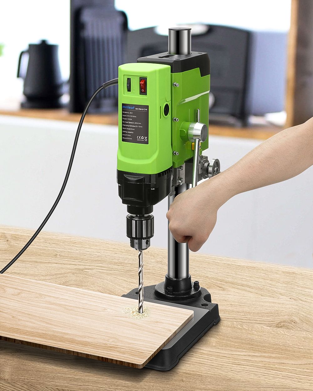 Minleaf-ML-BD1-Bench-Drill-Stand-1050W-Mini-Electric-Bench-Drilling-Machine-Drill-Chuck-3-16mm-1677715