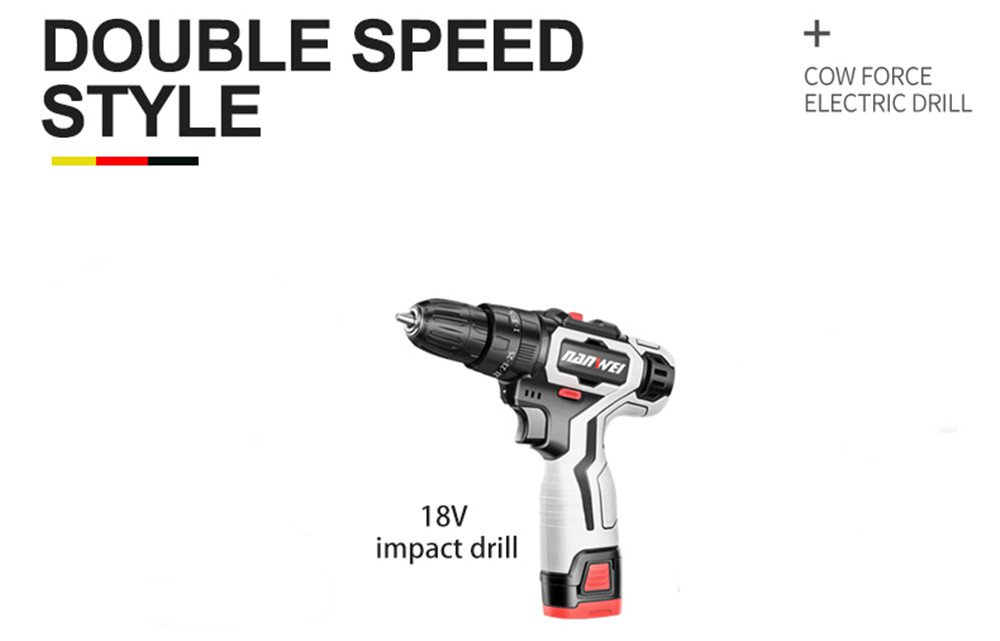 Nanwei-18V-Brushed-Impact-Drill-27NM-Li-ion-Rechargeable-Electric-Flat-Drill-Screw-Driver-2-Speeds-2-1695925