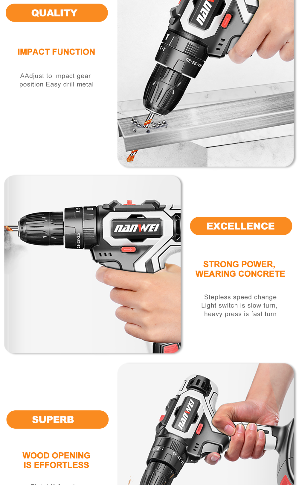 Nanwei-21V-Brushless-Impact-Power-Drill-35NM-Li-ion-Rechargeable-Electric-Flat-Drill-Screw-Driver-2--1695400