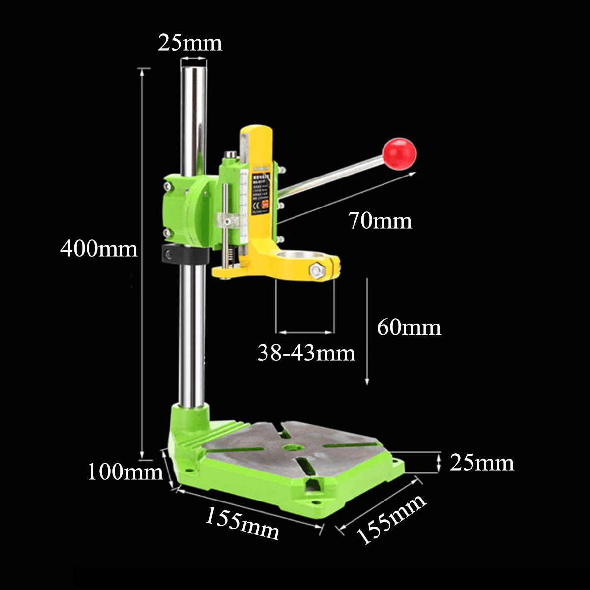 Pro-Electric-Stand-90deg-Rotating-Bracket-Drill-Carrier-Drill-Fixed-Frame-1371374