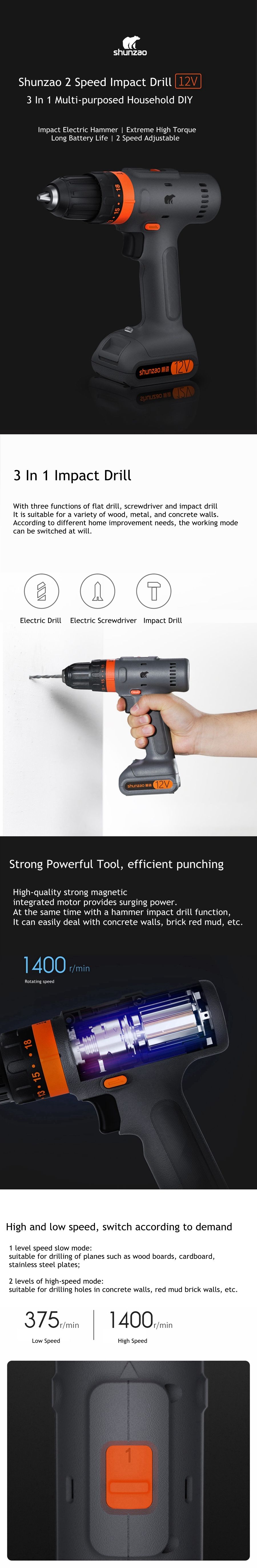 Shunzao-12V-Cordless-Multi-purposed-3-In-1-Imact-Drill-Driver-Hammer-30Nm-Electric-Screwdriver-Drill-1622850