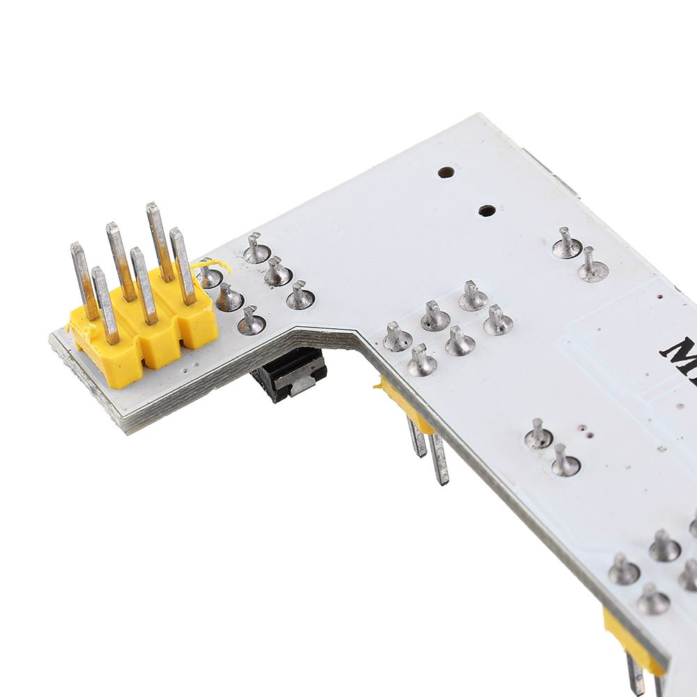 10Pcs-MB102-2-Channel-33V-5V-Breadboard-Power-Supply-Module-White-Breadboard-Dedicated-Power-Module--1565713