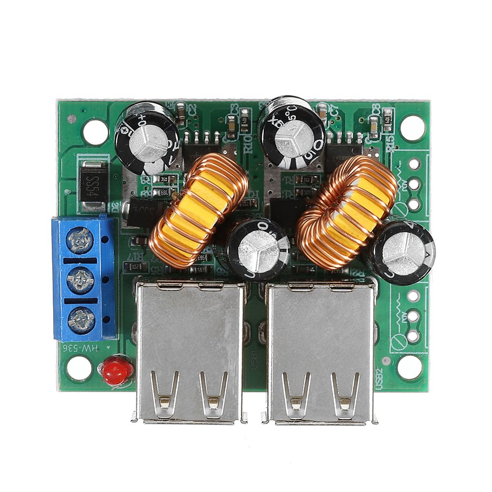 10pcs-3624129V-to-5V-3A-Step-Down-Module-4USB-Interface-Car-charging-Solar-Buck-Power-Supply-1652477