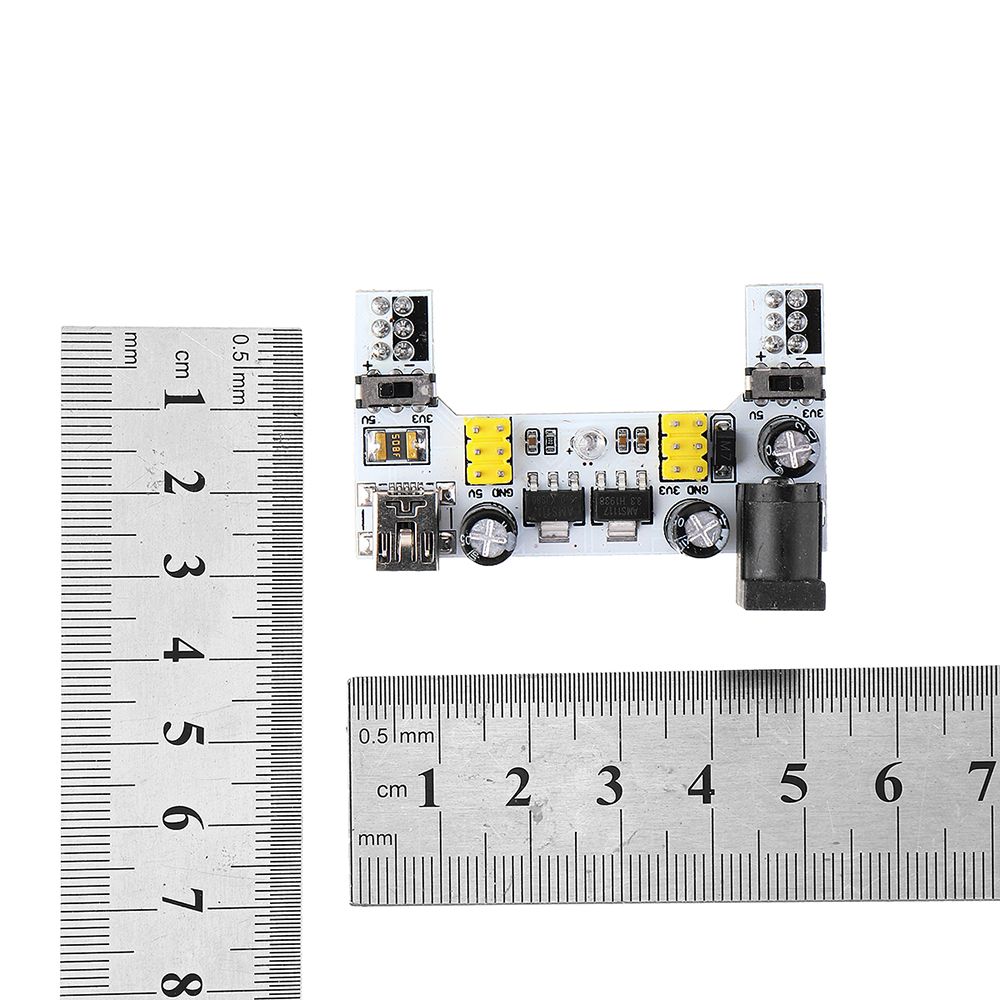 20Pcs-MB102-2-Channel-33V-5V-Breadboard-Power-Supply-Module-White-Breadboard-Dedicated-Power-Module--1565772