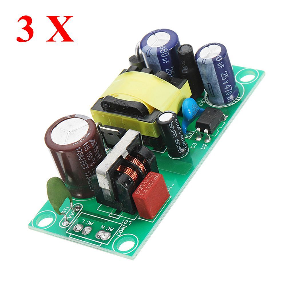 3Pcs-AC-DC-220V-To-12V1A-Isolation-Switch-Power-Module-12W-Switching-Power-Supply-1348978