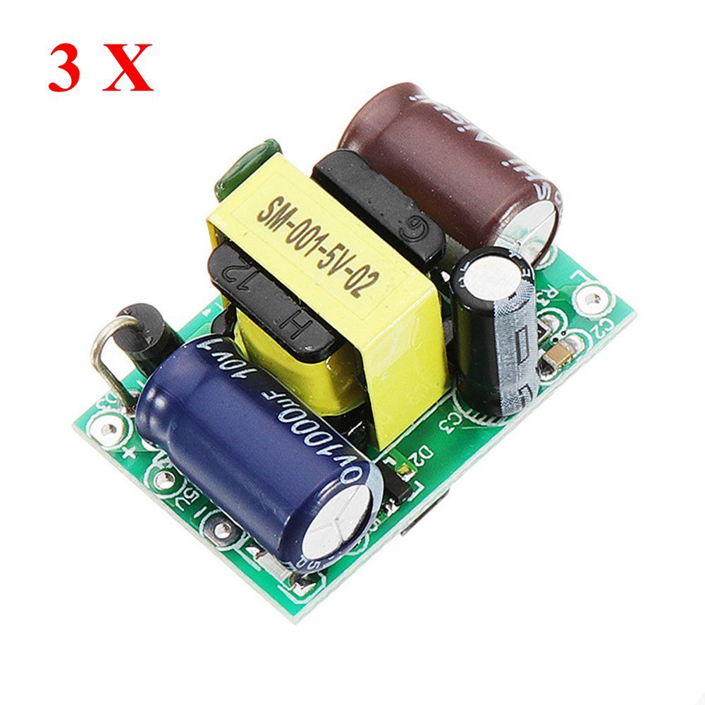 3Pcs-AC-DC-5V1A-Isolated-Switching-Power-Supply-Module-For-MCU-Relay-1343197