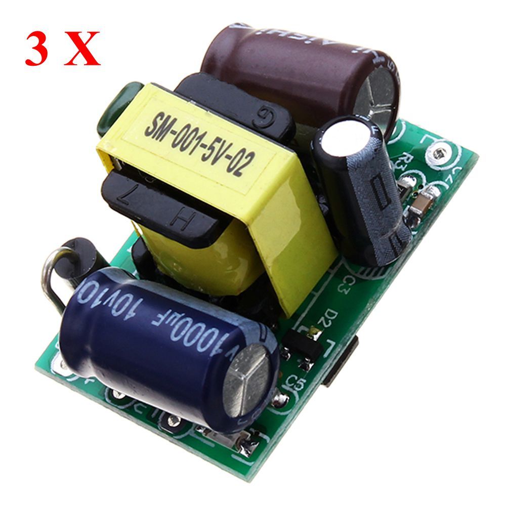 3Pcs-AC-DC-5V600mA-Switch-Power-Supply-Module-Bare-Board-LED-Power-Supply-Micro-Power-Supply-Board-1343109