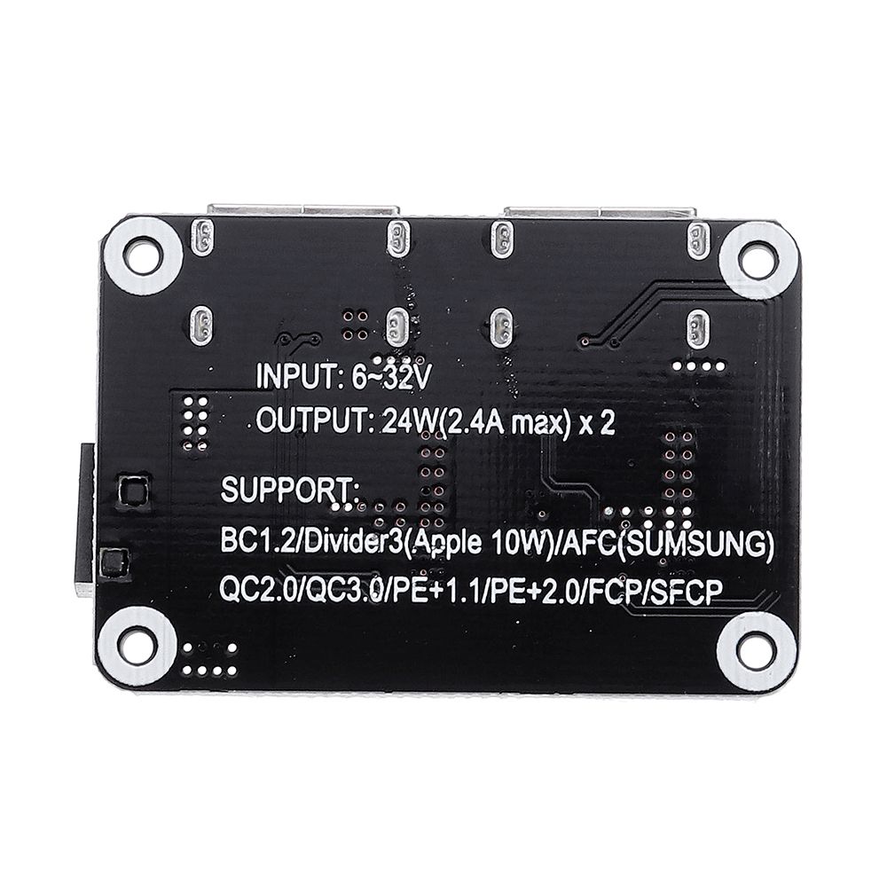 Dual-USB-Fast-Charge-Buck-Module-DC6-32V-to-3-12V-24W--2-Supports-QC20-30-Huawei-FCP-Fast-Charge-1679456