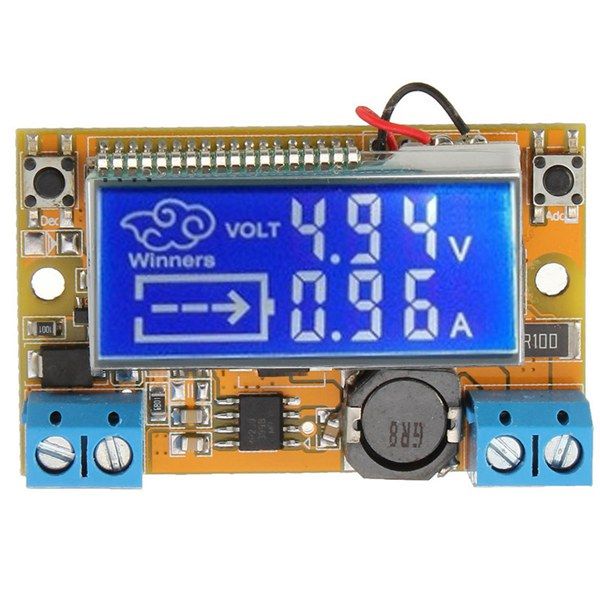 Geekcreitreg-DC-DC-Step-Down-Power-Supply-Adjustable-Module-With-LCD-Display-With-Housing-Case-1038740