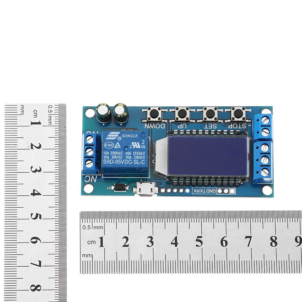 LCD-Display-Timer-Relay-Module-DC6-30V-Cycle-Timing-OFF-Trigger-Delay-Switch-DC-AC-Universal-Conduct-1529574