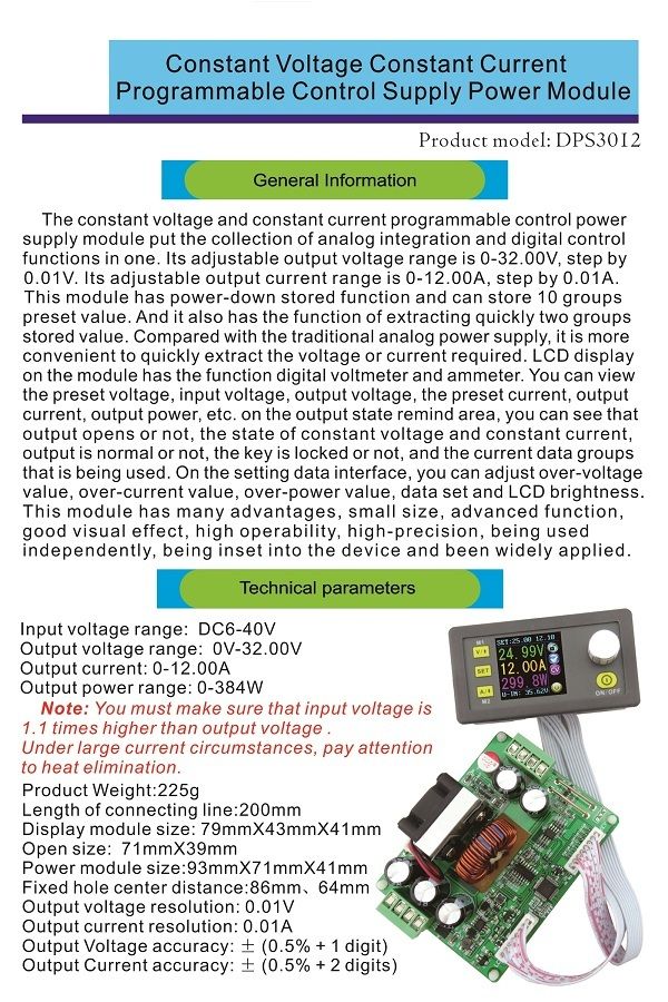 RIDENreg-DPS3012-32V-12A-Buck-Adjustable-DC-Constant-Voltage-Power-Supply-Module-Integrated-Voltmete-1065235