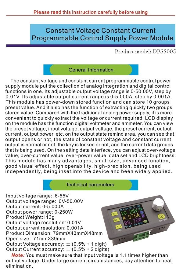 RIDENreg-DPS5005-50V-5A-Buck-Adjustable-DC-Constant-Voltage-Power-Supply-Module-Integrated-Voltmeter-1062473