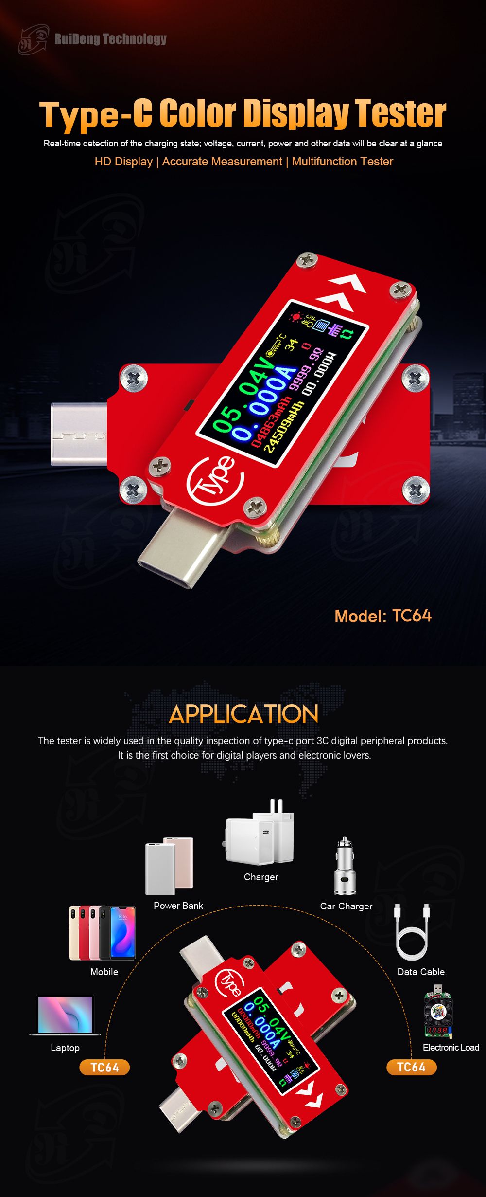 RIDENreg-TC64-Color-Screen-PD-Fast-Charge-Fast-Test-Type-C-Voltage-Ammeter-Capacity-Temperature-Meas-1334523