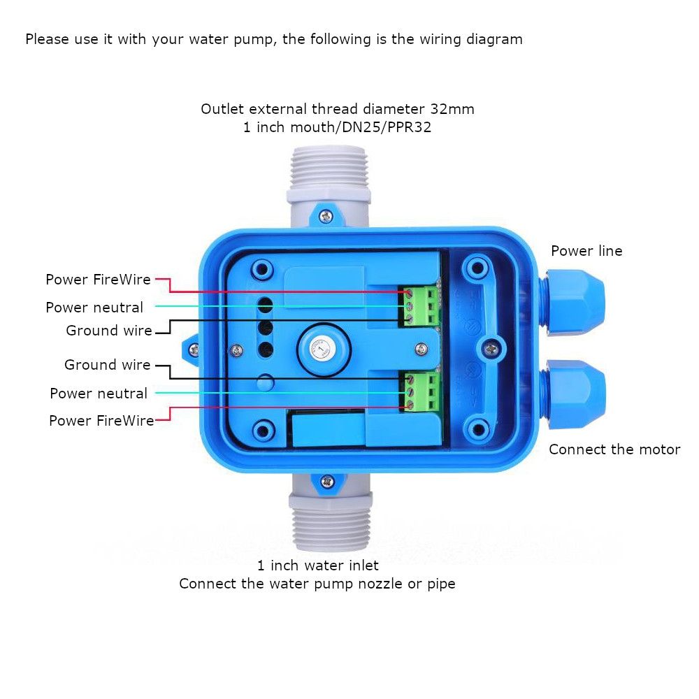 Water-Pump-Autoamatic-Pressure-Control-Electronic-Switch-Circuit-Board-AC220V-240V-Module-1633811