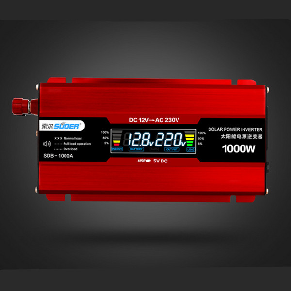 Suoer-1000W-LED-Display-12V-To-220V-Solar-Power-PV-Car-Inverter-Converter-USB-Port-1120023