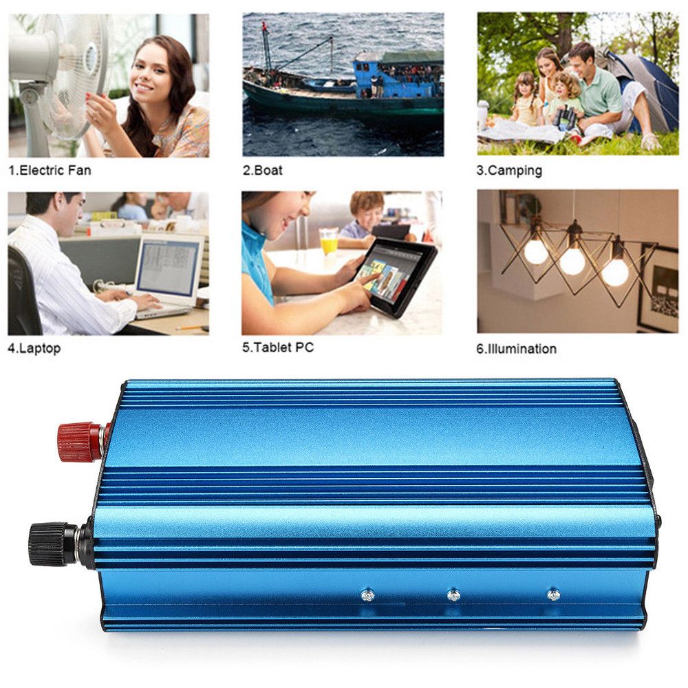 XUYUAN-12V24V-to-220V-3000W4000W-Car-Power-Inverter-Sine-Wave-USB-Converter-1303097