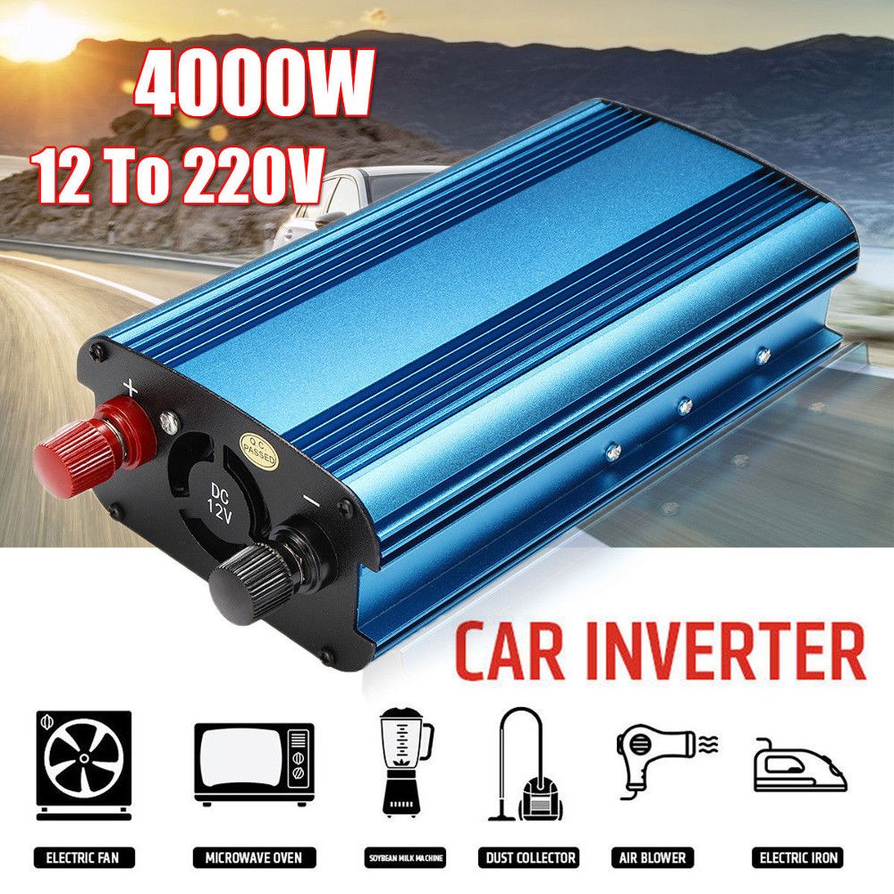 XUYUAN-12V24V-to-220V-3000W4000W-Car-Power-Inverter-Sine-Wave-USB-Converter-1303097