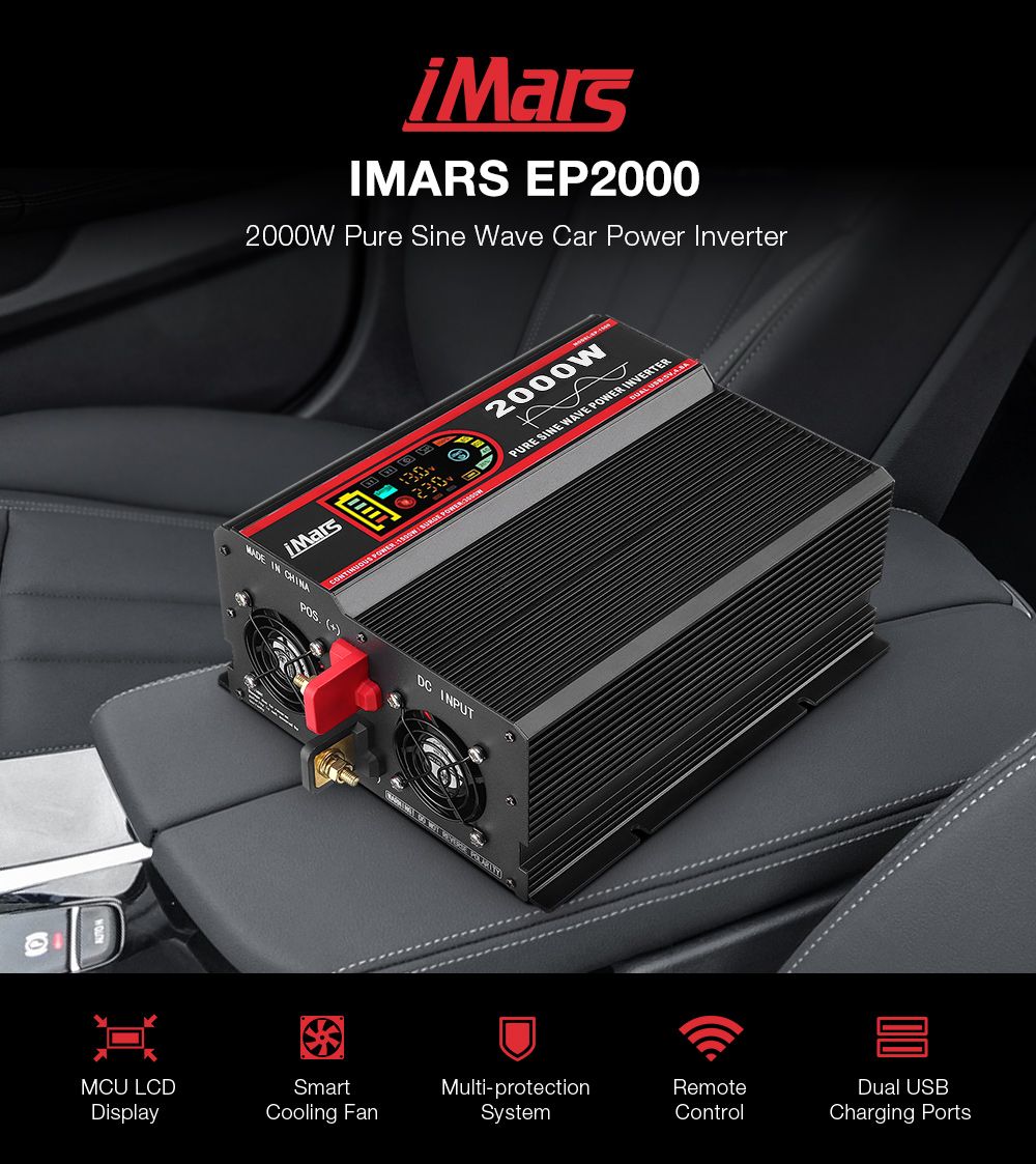 iMars-12V-2000W-Car-Power-Inverter-Intelligent-Screen-Pure-Sine-Wave-For-220V-EP2000W-Converter-With-1651002