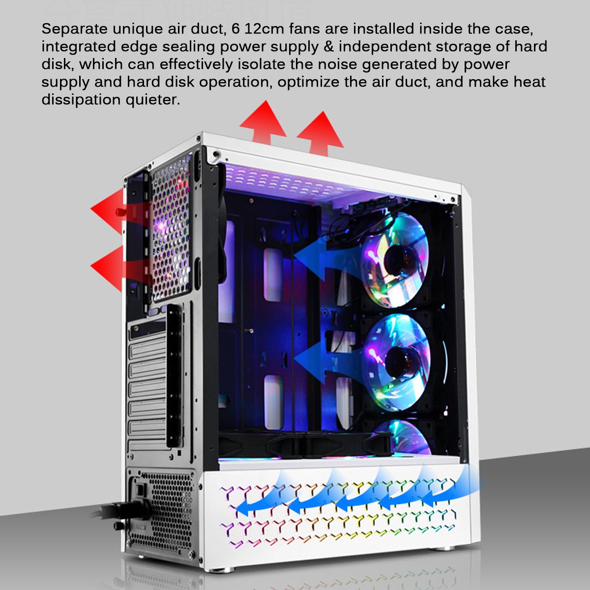 Acrylic-Side-Panels-Gaming-Computer-Case-ATXMATXMITX-USB30-Supports-120mm-Water-Cooling-1672704