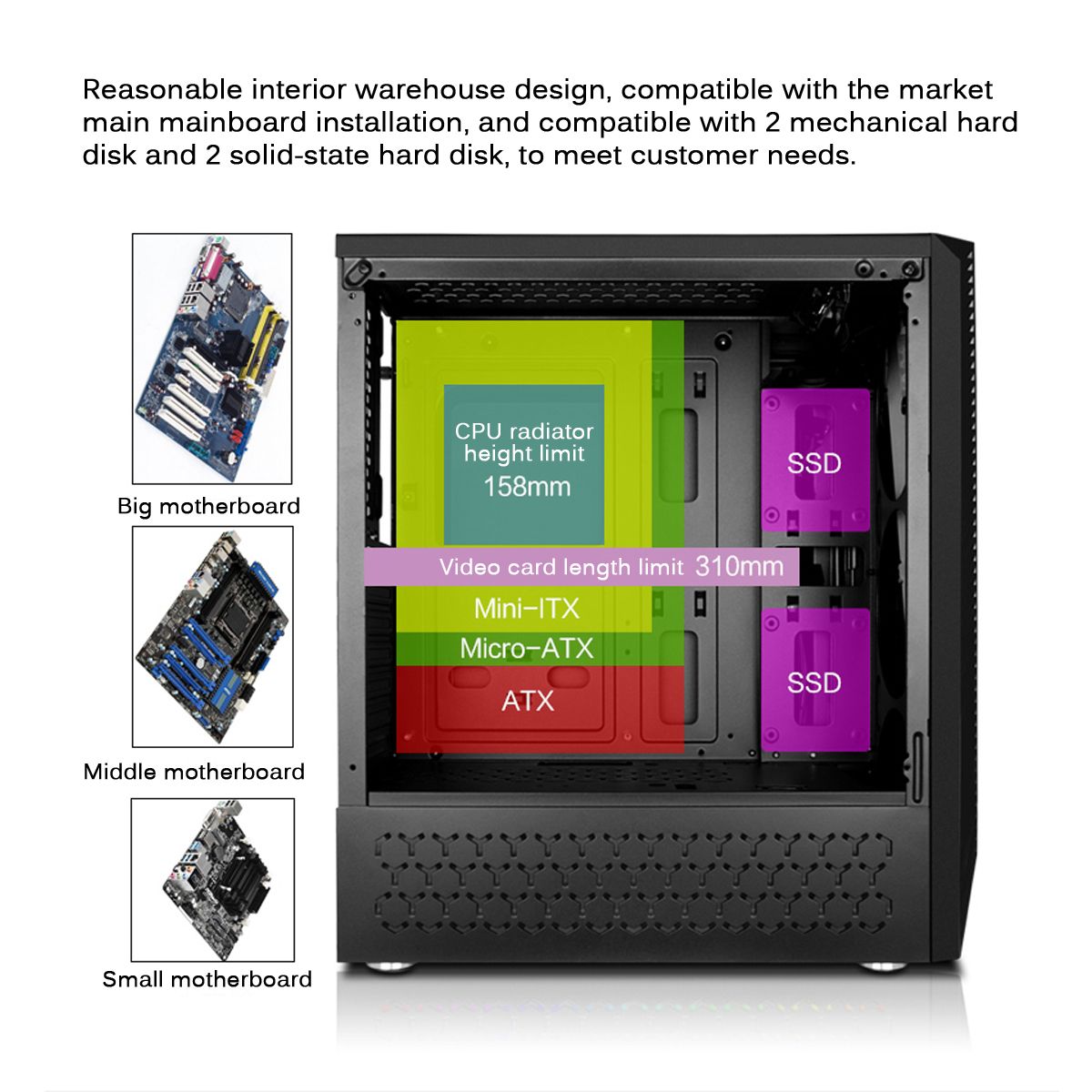 Acrylic-Side-Panels-Gaming-Computer-Case-ATXMATXMITX-USB30-Supports-120mm-Water-Cooling-1672704