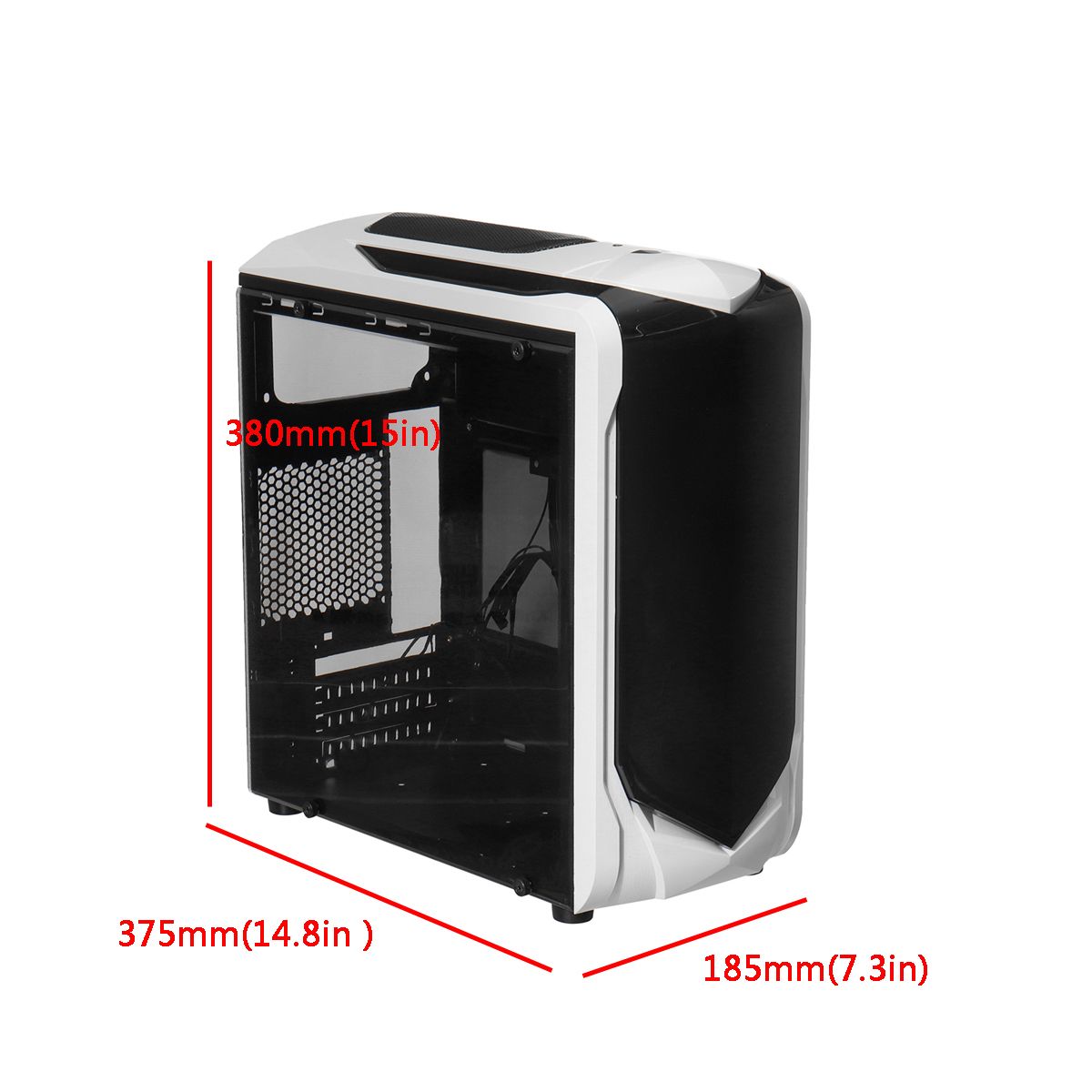 Black-Desktop-Computer-Case-Double-USB-3020-Interface-Transparent-Side-Panel-ATX-Host-Game-PC-Tower--1443107