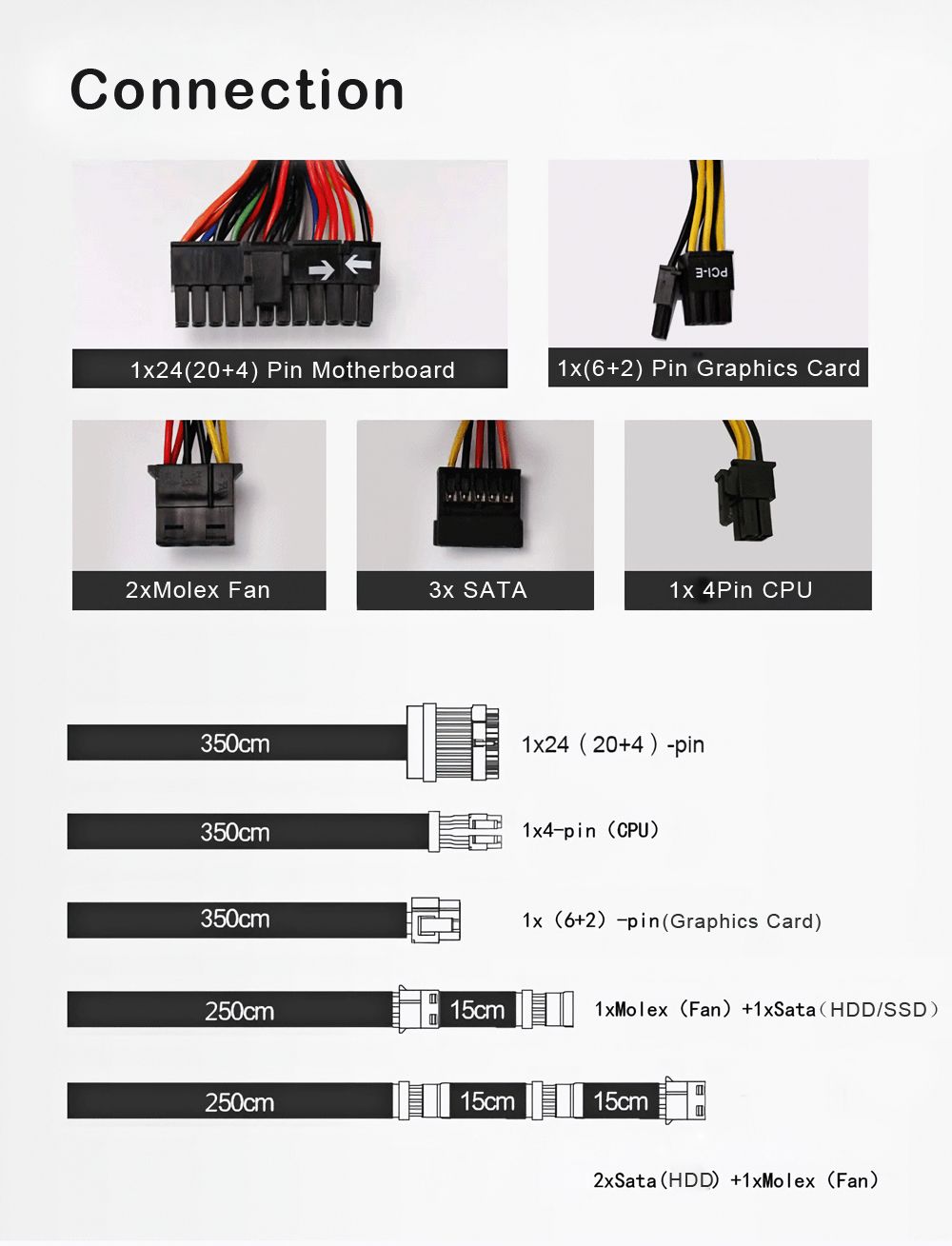 CEMO-90-240V-300W-1U-Flex-Power-Supply-Active-PFC-PSU-ATX-Computer-Power-Supply-1433227