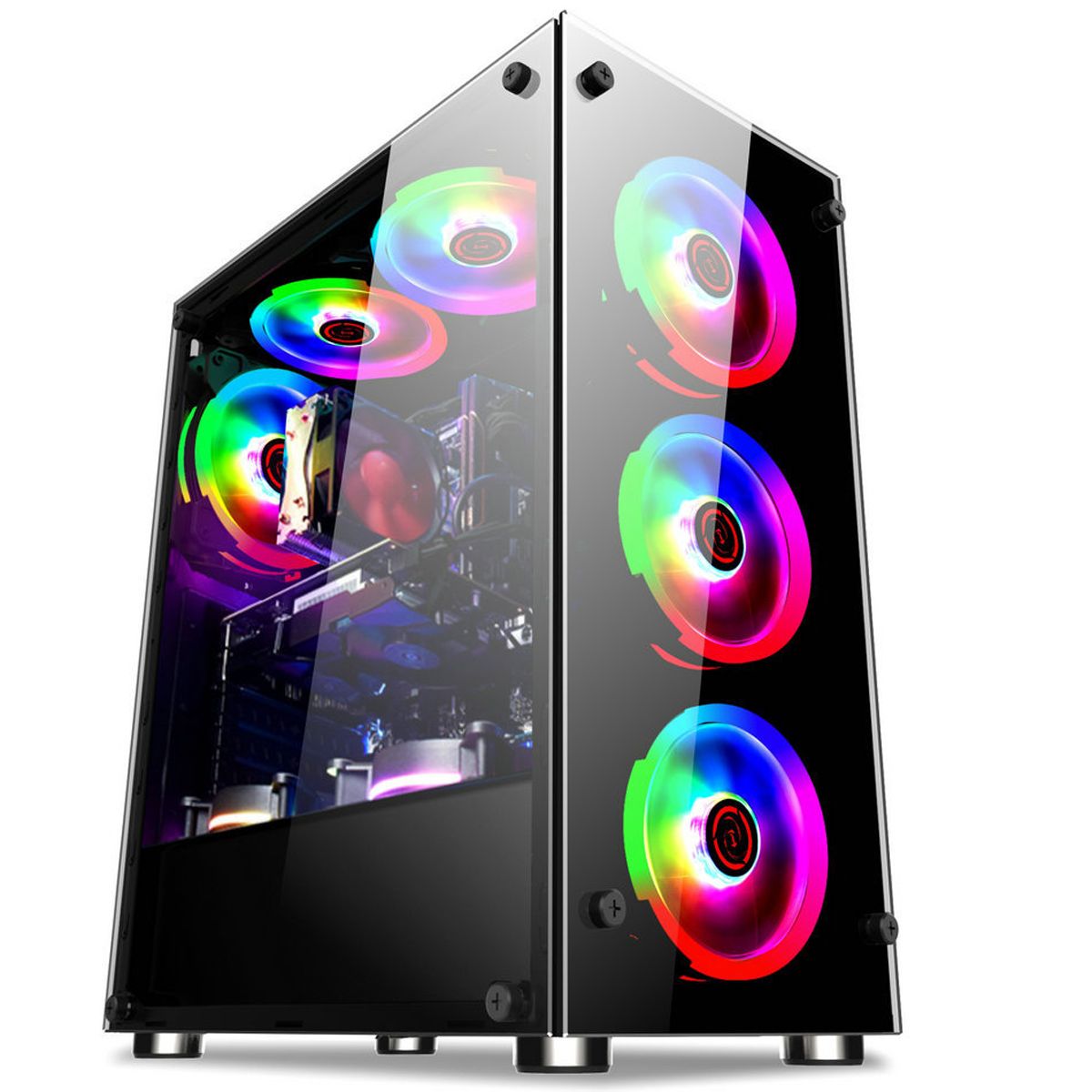Coolmoon-Hyun-Shadow-Desktop-Computer-Case-Double-sided-Glass-Transparent-Side-Panel-ATX-PC-Computer-1443581