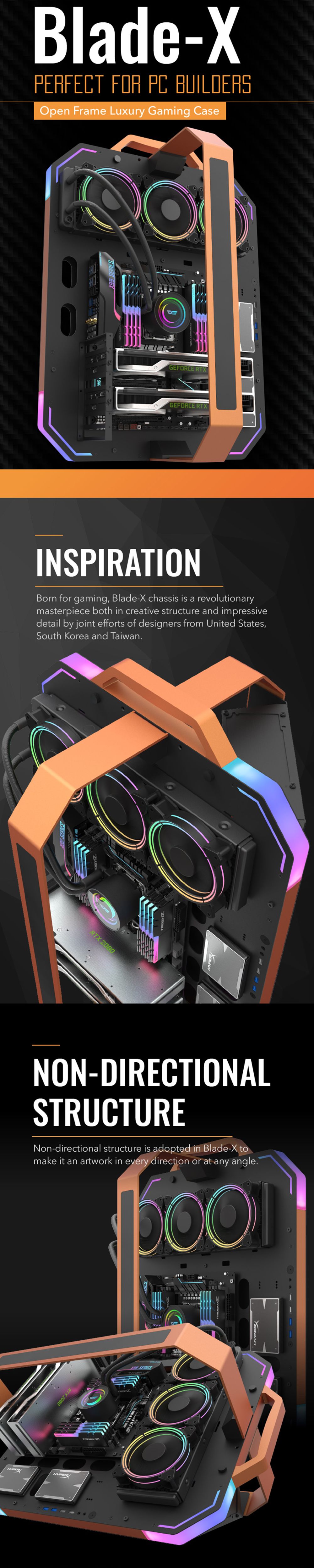 DarkFlash-Blade-X-Open-Frame-Luxury-Gaming-Computer-Case-ATXM-ATXITX-Water-Cooling-Supported-1675919