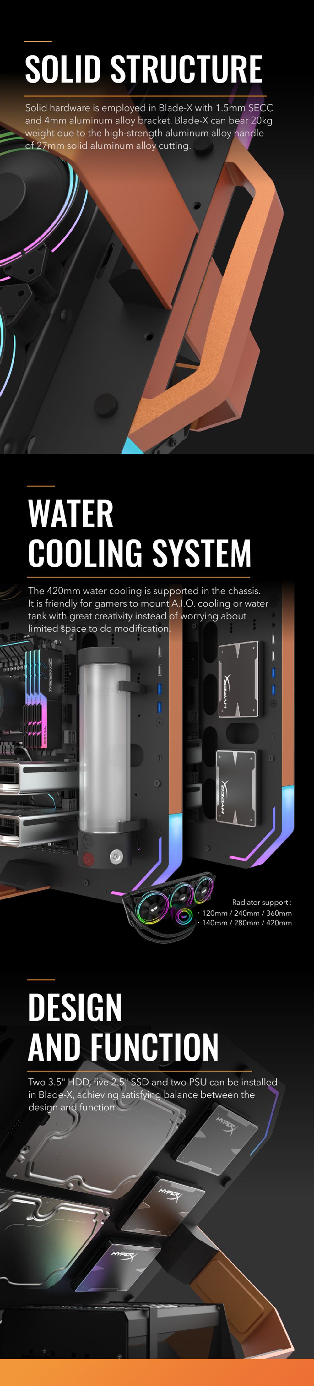 DarkFlash-Blade-X-Open-Frame-Luxury-Gaming-Computer-Case-ATXM-ATXITX-Water-Cooling-Supported-1675919