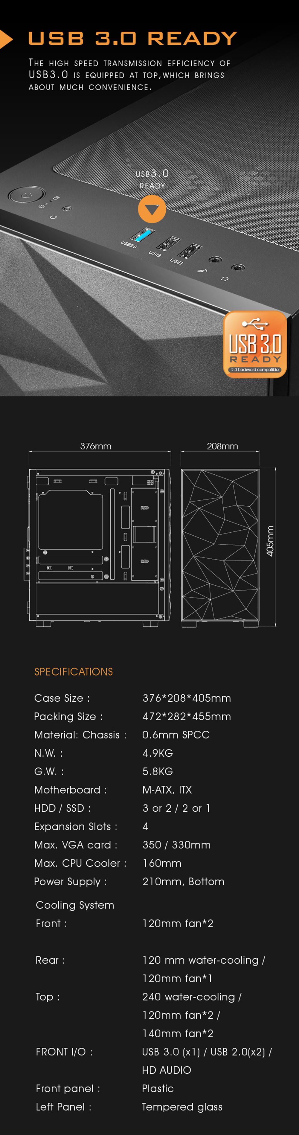 DarkFlash-DLM21-Gaming-Computer-Case-ATXM-ATXITX-Supported-Tempered-Glass-Door-Opening-Air-Inlet-Bla-1666913