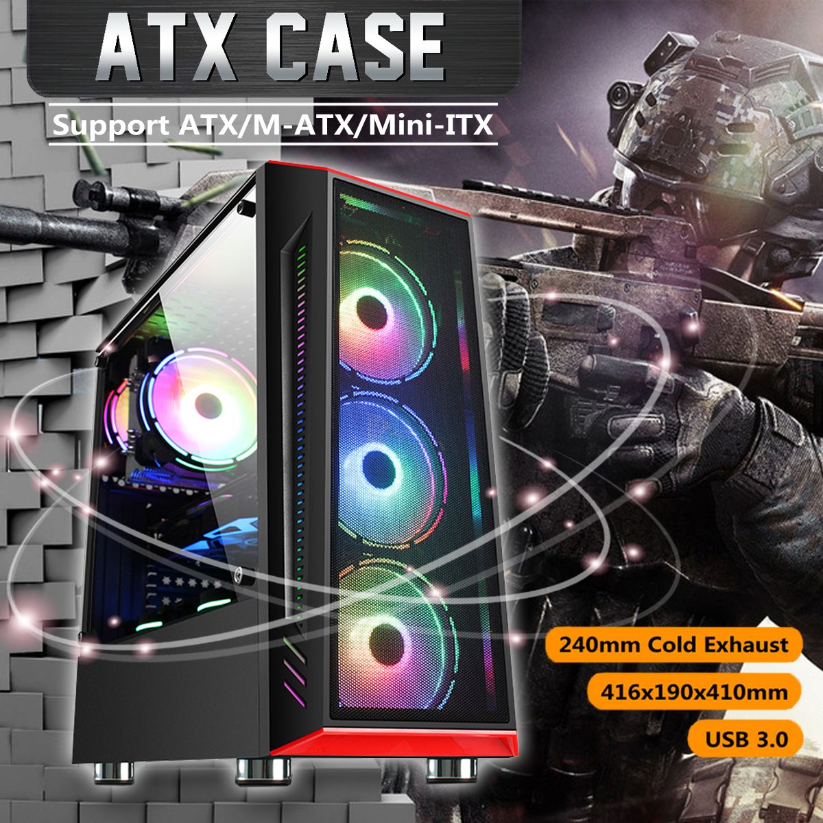 Desktop-Computer-Case-ATXMATXITX-Usb30-Acrylic-Side-Permeable-Panel-Mainframe-Case-for-Gaming-1697204