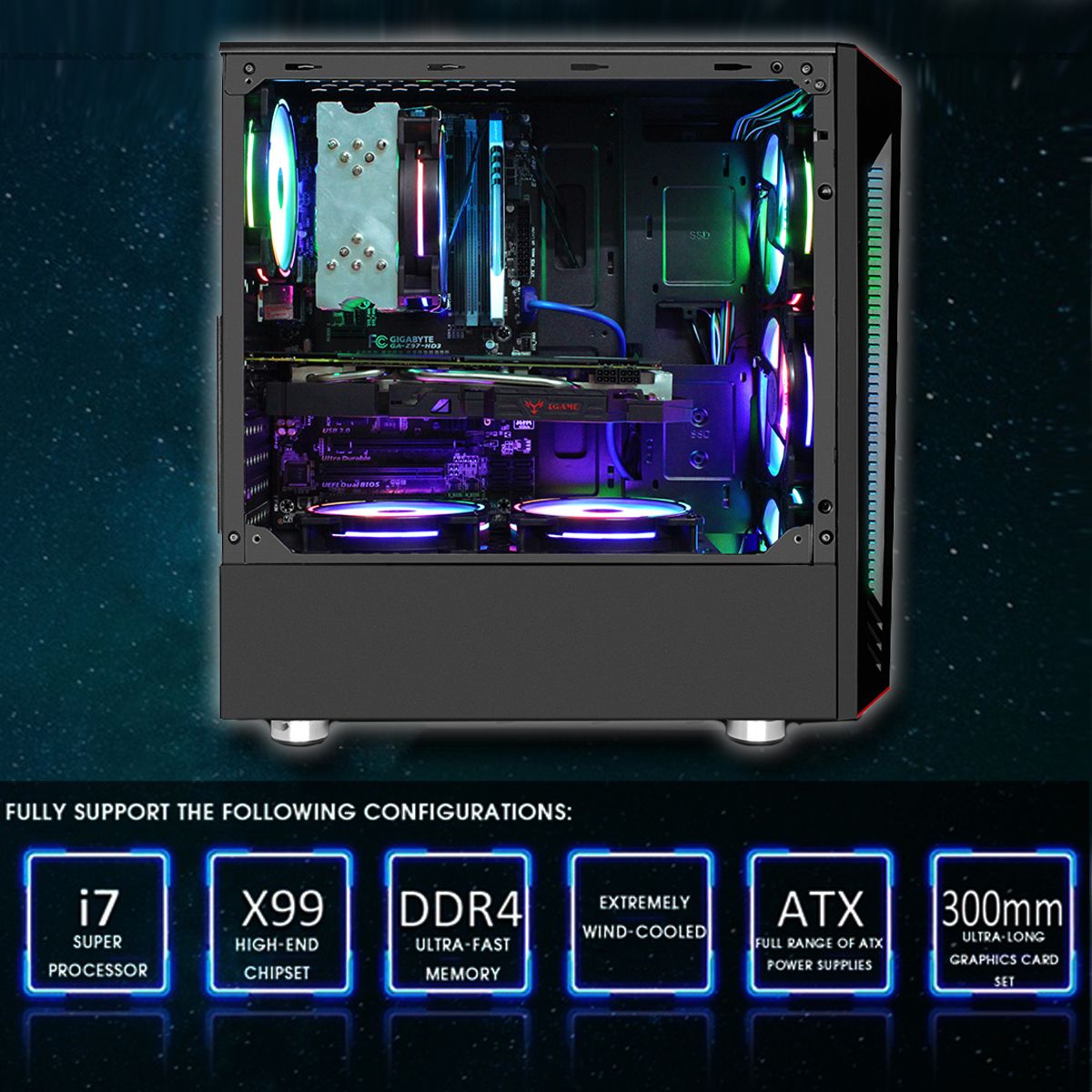 Desktop-Computer-Case-ATXMATXITX-Usb30-Acrylic-Side-Permeable-Panel-Mainframe-Case-for-Gaming-1697204