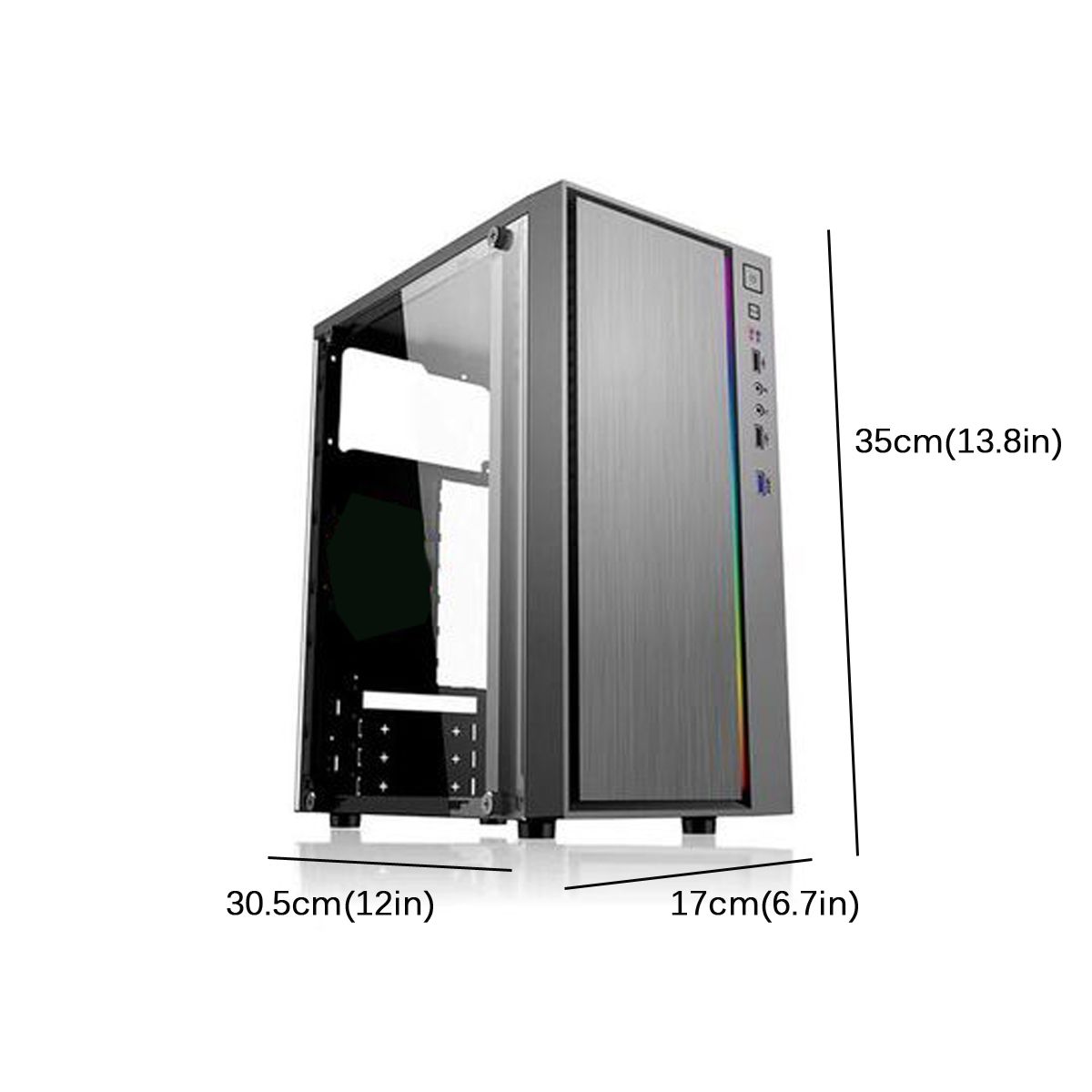 M-ATX--Mini-ITX-Computer-Gaming-PC-Case-RGB-Cooling-Fan-USB-Audio-Interface-with-Light-Bar-1627169