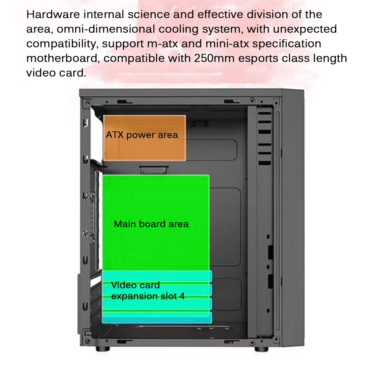 M-ATX--Mini-ITX-Computer-Gaming-PC-Case-RGB-Cooling-Fan-USB-Audio-Interface-with-Light-Bar-1627169