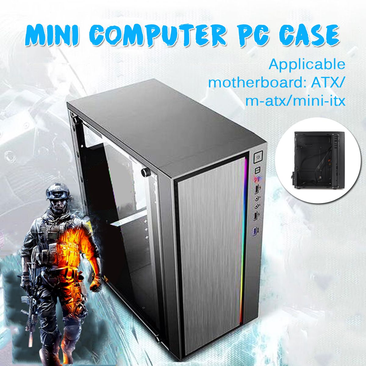 M-ATX--Mini-ITX-Computer-Gaming-PC-Case-RGB-Cooling-Fan-USB-Audio-Interface-with-Light-Bar-1627169