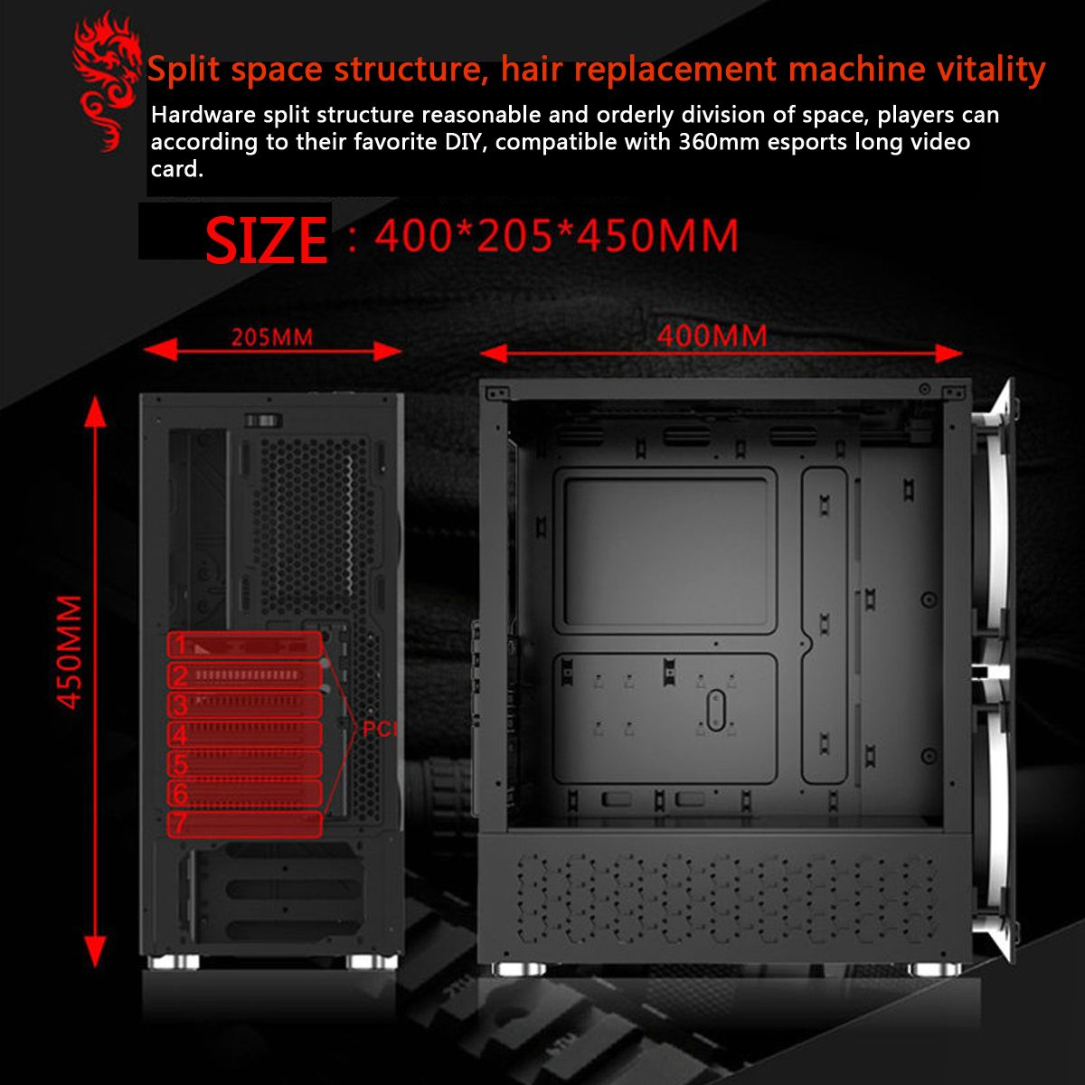 RGB-Computer-Case-Double-Side-Tempered-Glass-Panels-ATX-Gaming-Cooling-PC-Case-with-Two-20cm-fans-Su-1533703