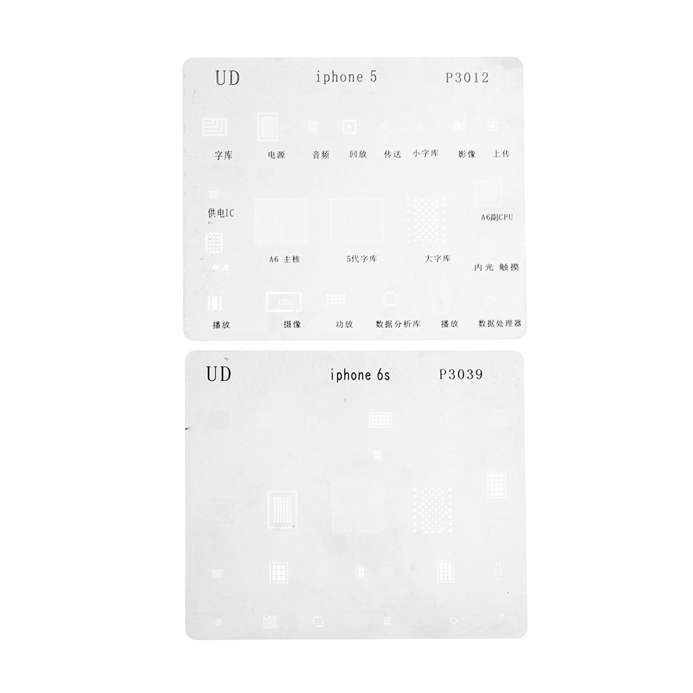 16pcs-IC-Chip-BGA-Reballing-Stencil-Set-Solder-Template-for-iPhone-X-8-7-6s-6-Plus-SE-5S-5C-5-4S-4-1327430