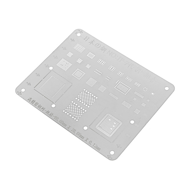 Japan-Steel-Phone-Logic-Board-BGA-Repair-Stencil-Tool-for-iPhone-7-7P-Motherboard-IC-Chip-Ball-Solde-1235982