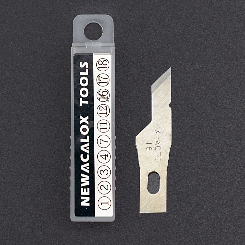 NEWACALOX-20Pcs-Stainless-Steel-Blades-PCB-Repair-Films-Tools-Nicking-Accessories-Scribing-Razor-Eng-1712766