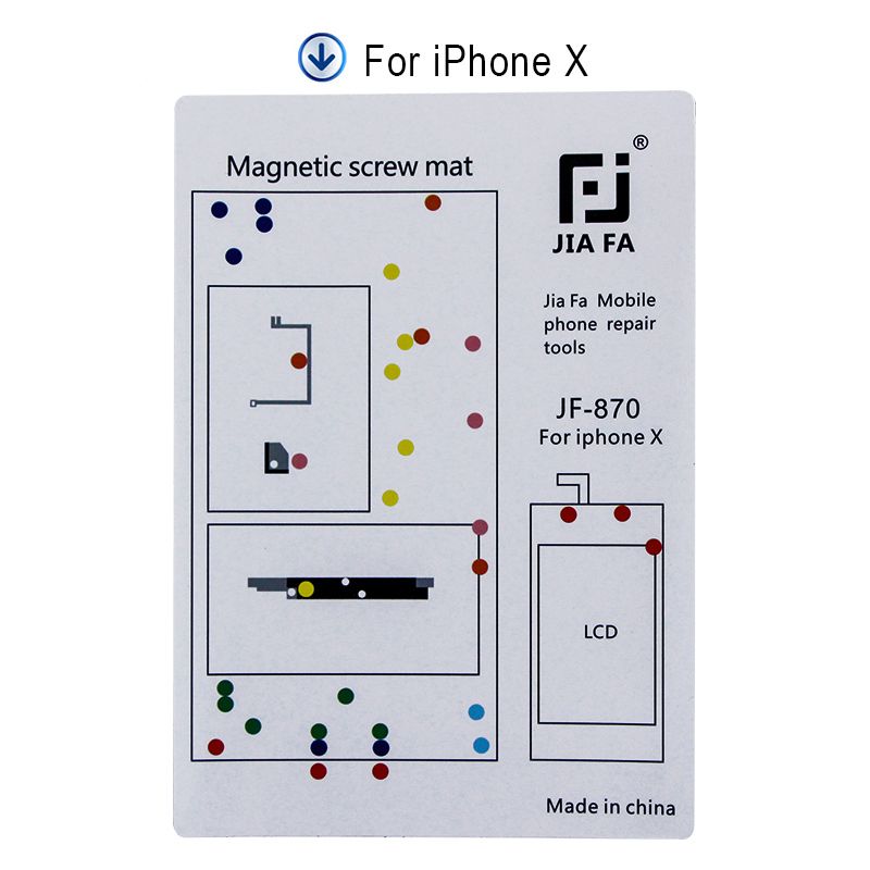 Professional-Magnetic-Screw-Mat-for-iPhone-7-7Plus-8-8Plus-XS-Guide-Pad-Tools-1438389