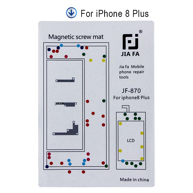 Professional-Magnetic-Screw-Mat-for-iPhone-7-7Plus-8-8Plus-XS-Guide-Pad-Tools-1438389
