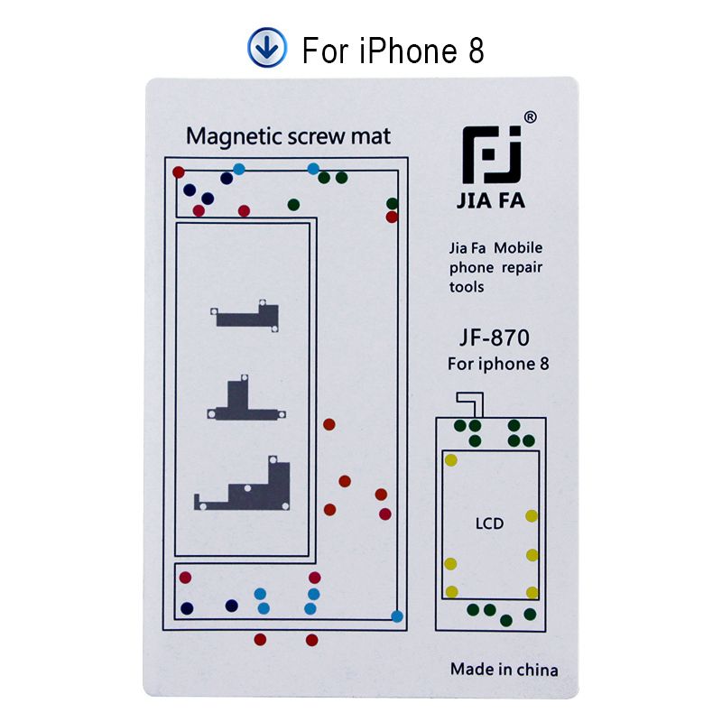 Professional-Magnetic-Screw-Mat-for-iPhone-7-7Plus-8-8Plus-XS-Guide-Pad-Tools-1438389