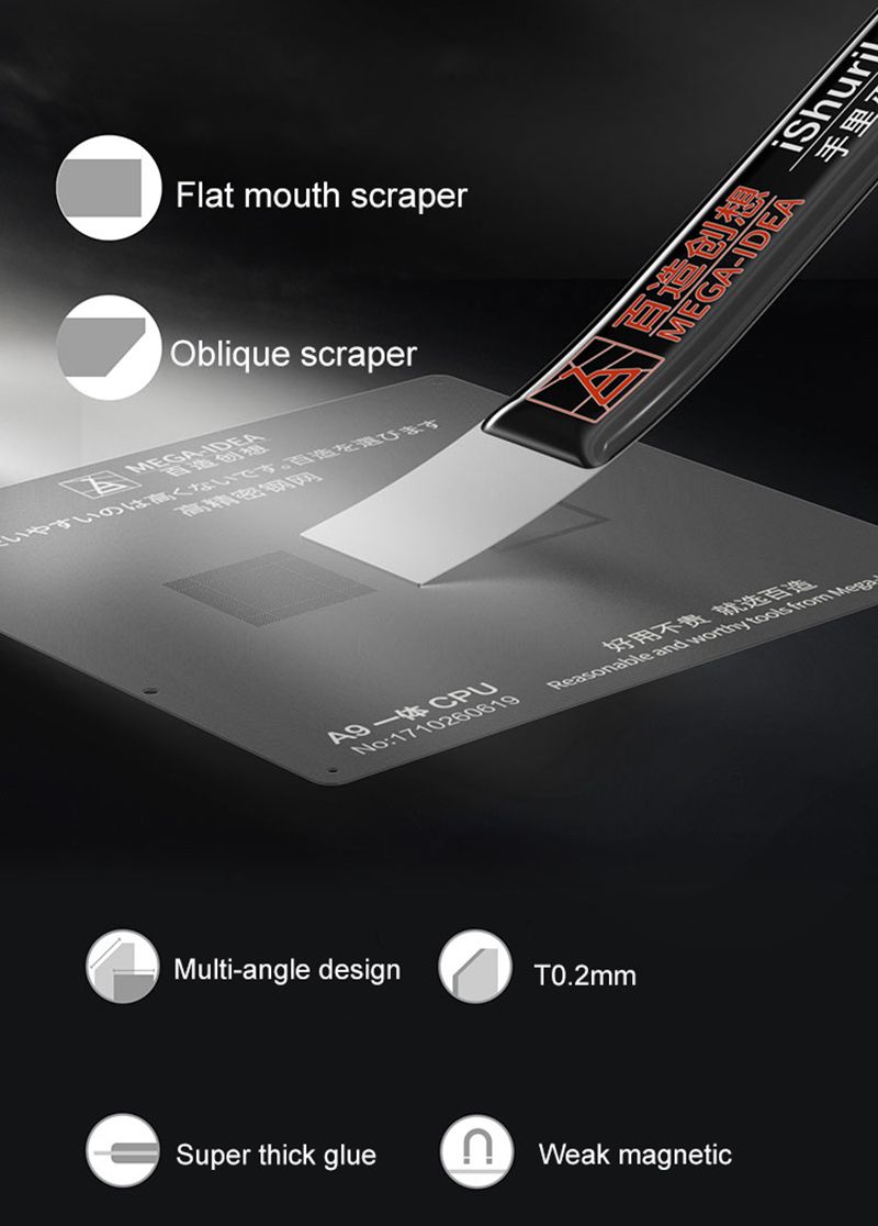 Qianli-iShuriken-Memory-Metal-Solder-Paste-Tin-Scrapers-Wear-resistant-Flat-Oblique-Mouth-for-iPhone-1596529