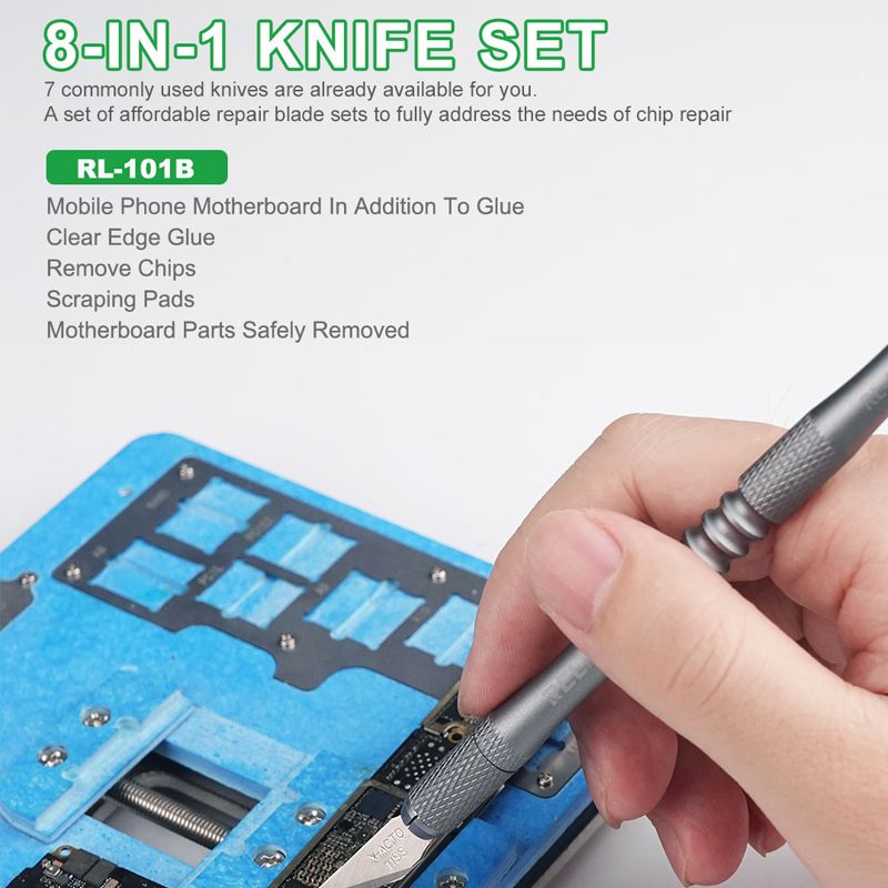 Relife-8-in-1-CPU-IC-Glue-Remover-Motherboard-BGA-Chip-Glue-Cleaning-Scraping-Pry-DIY-Scrapbooking-C-1602108