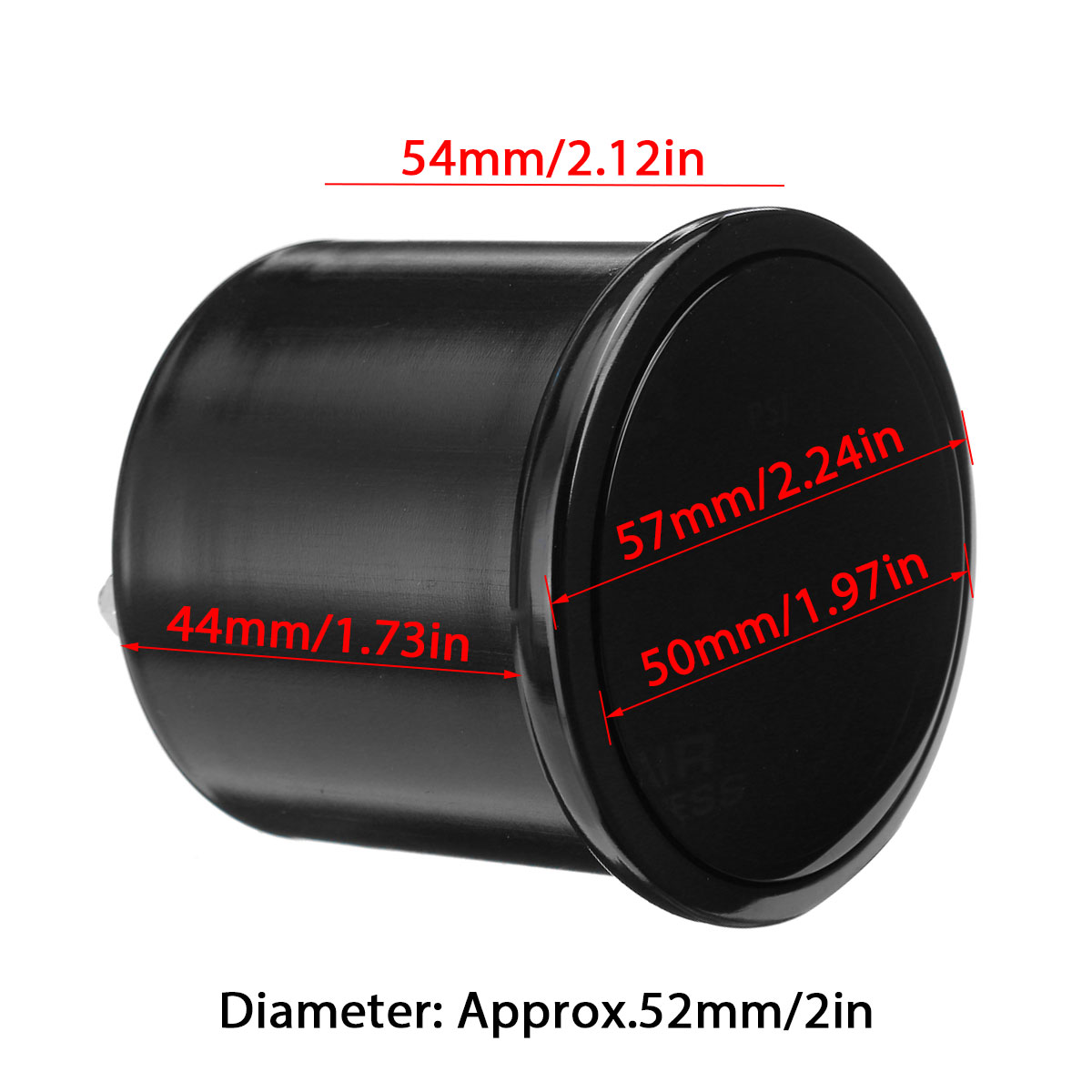 2-52mm-Dual-Digital-Air-Pressure-Gauge-PSI-Air-Suspension-Meter-Red-LED-1710110